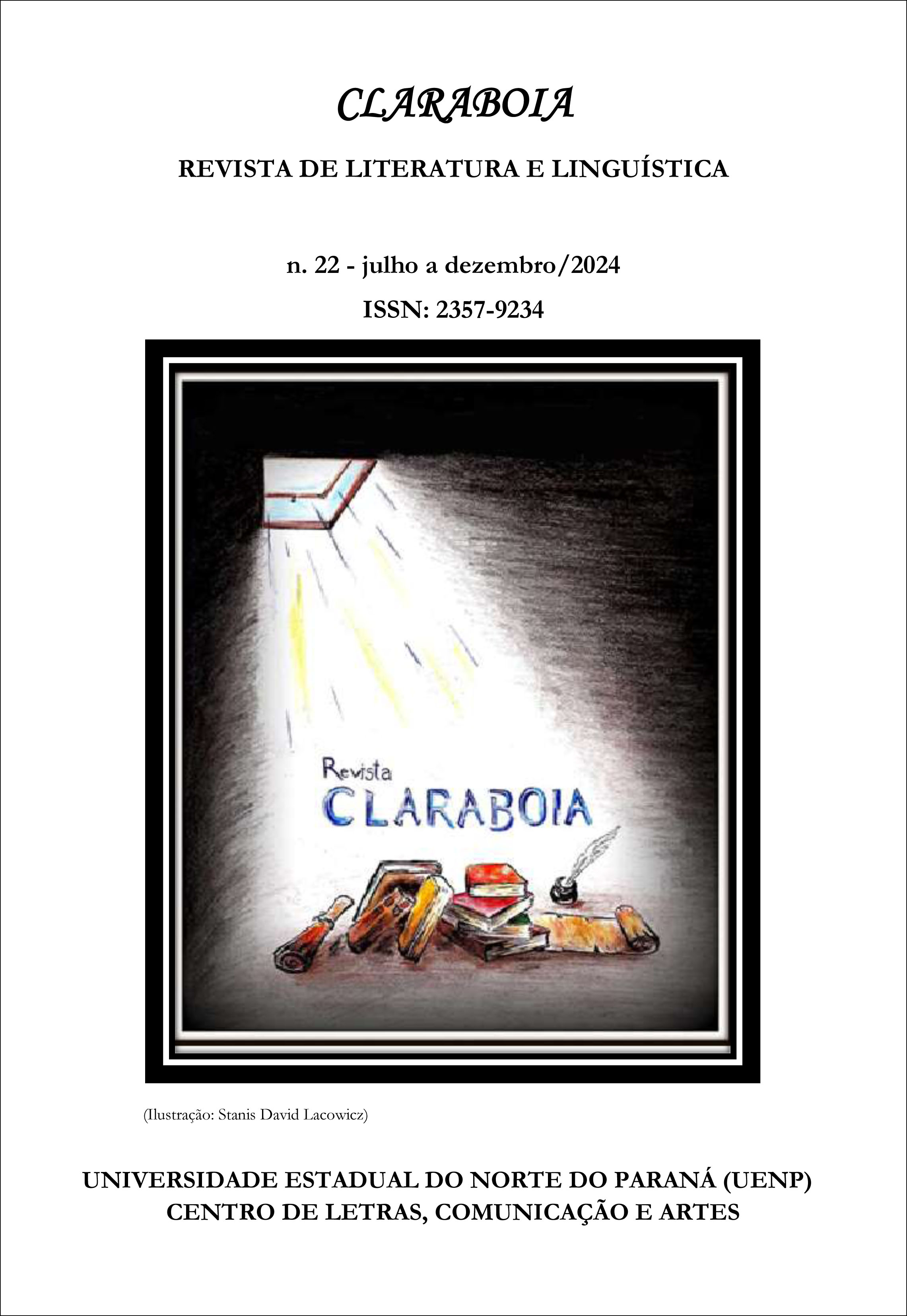 					Ver Núm. 22 (2024): Literatura brasileira contemporânea (2010 ao presente): produção e recepção crítica
				